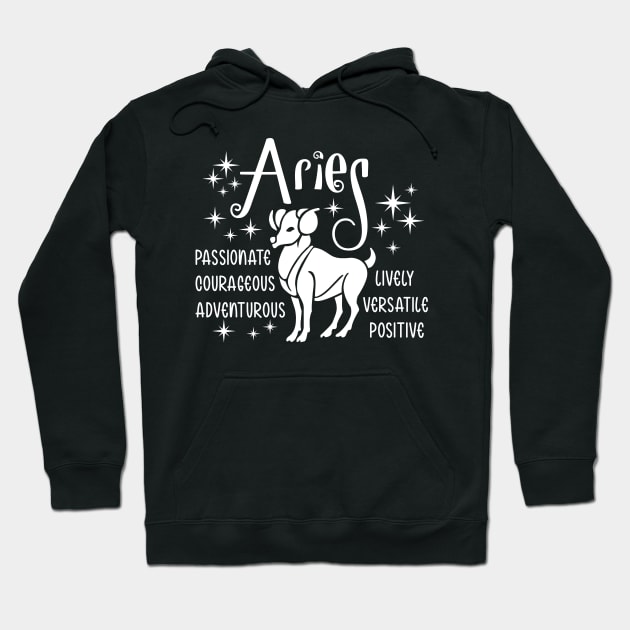 aquarius positive traits quote Hoodie by Gardner Designs 